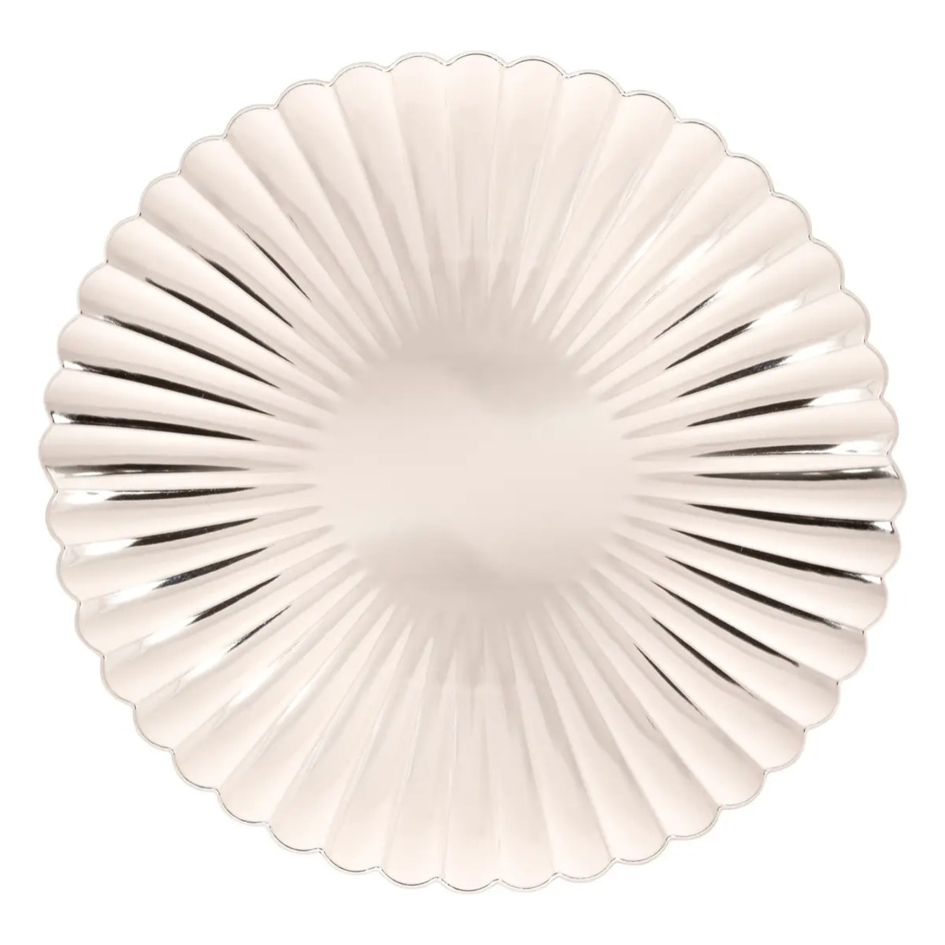 ASSIETTE PRES COQUILLE ARGENT
