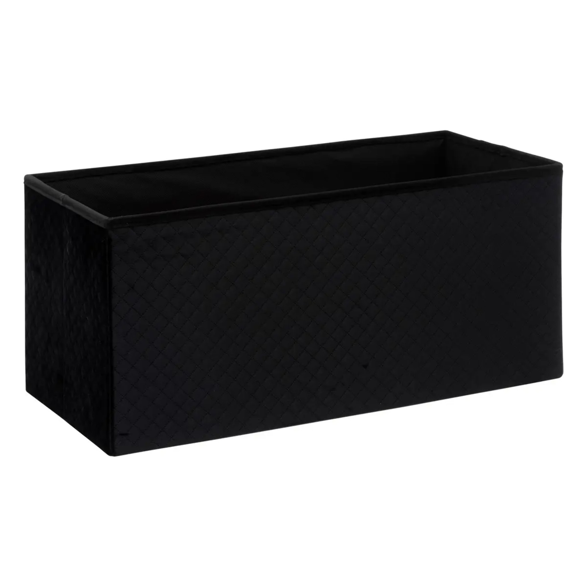 Pouf double pliant Velour noir Mix N' Modul