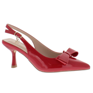 Marina Galanti Scarpe Donna Decollete Ankle Strap Heeled 70 MG 1A125 Red