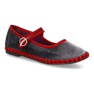 Bailarina con estampado liso para mujer.