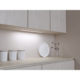 Forlight Sistema Lineal LED 600mm Aluminio Opal - Iluminación Eficiente y Moderna para el Hogar, Tecnología LED 4000K, Diseño Duradero en Aluminio y Policarbonato