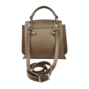 Bolso de mano Cheval Firenze Tara Gris Pardo Oscuro