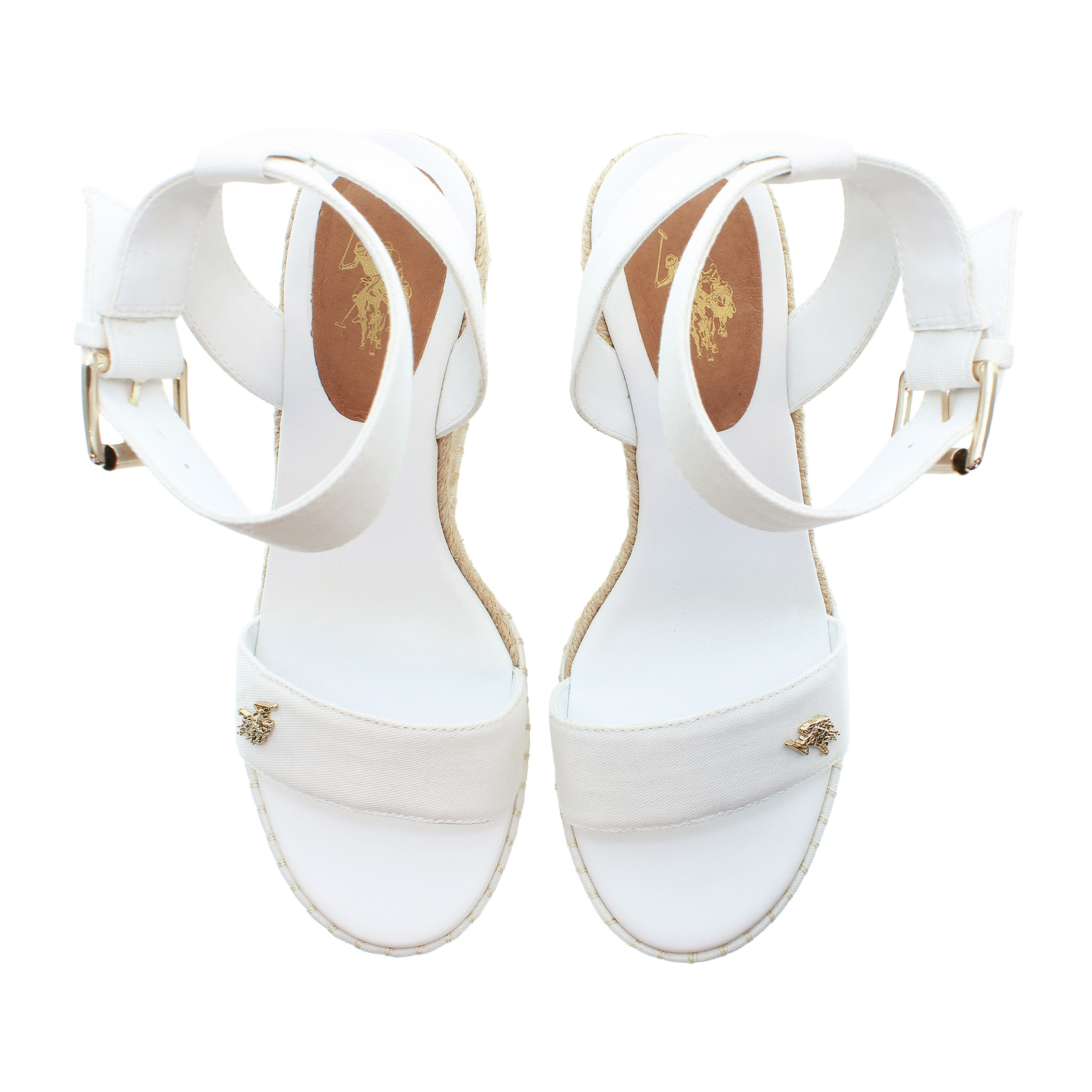 U.S. Polo Assn. - Sandali AYLIN028W/5C1 in tessuto per donna