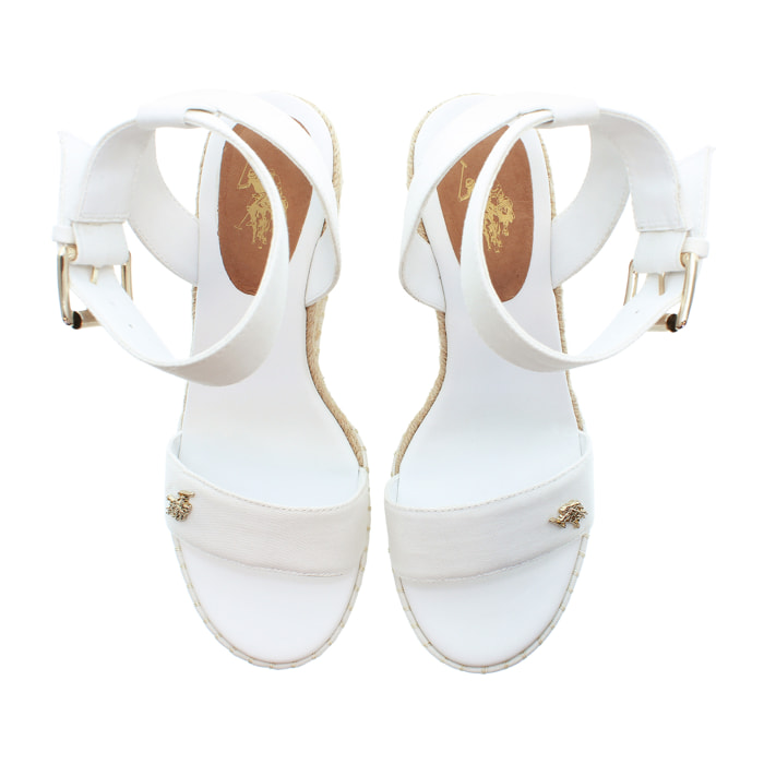 U.S. Polo Assn. - Sandali AYLIN028W/5C1 in tessuto per donna