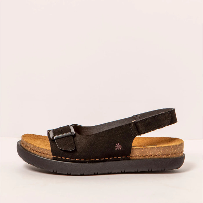 Sandalias 1719 NOBUCK BLACK /RHODES color Black