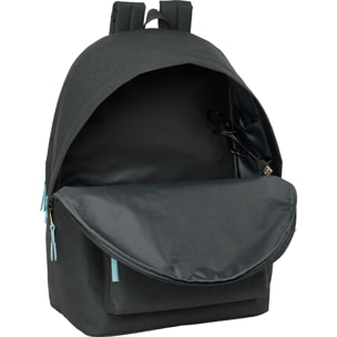 Mochila doble para portatil 15,6"+usb el pulpo "grafito"