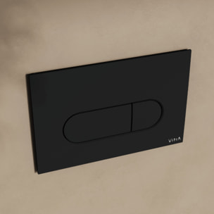 Plaque de commande VITRA Root Round Noir mat