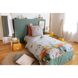 Parure de lit enfant 100% microfibre - Avy