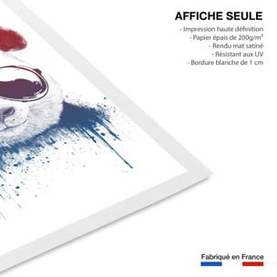 Affiche enfant panda Affiche seule