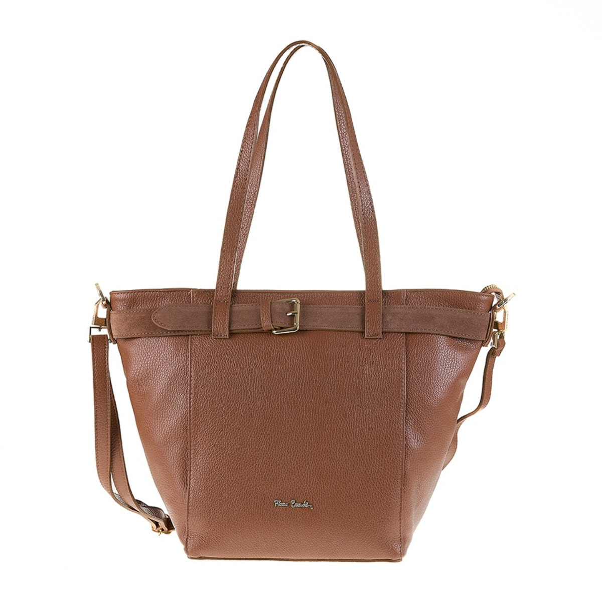 Borsa a spalla da donna Made in Italy - Modello Celeste Elite - 100% pelle - 42.0 x 30.0 x 16.0 cm