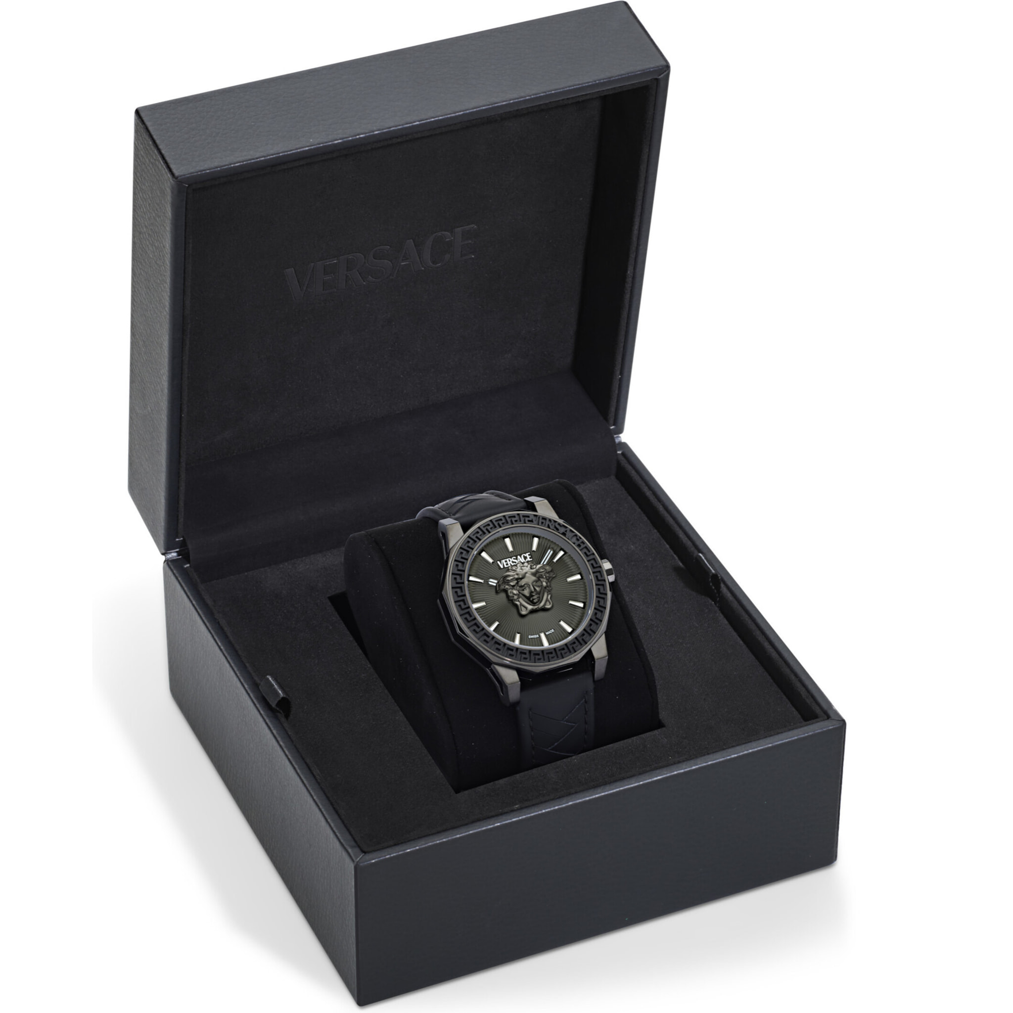 Versace Reloj Analógico De Cuarzo Medusa Deco Gent(Wc-9I)