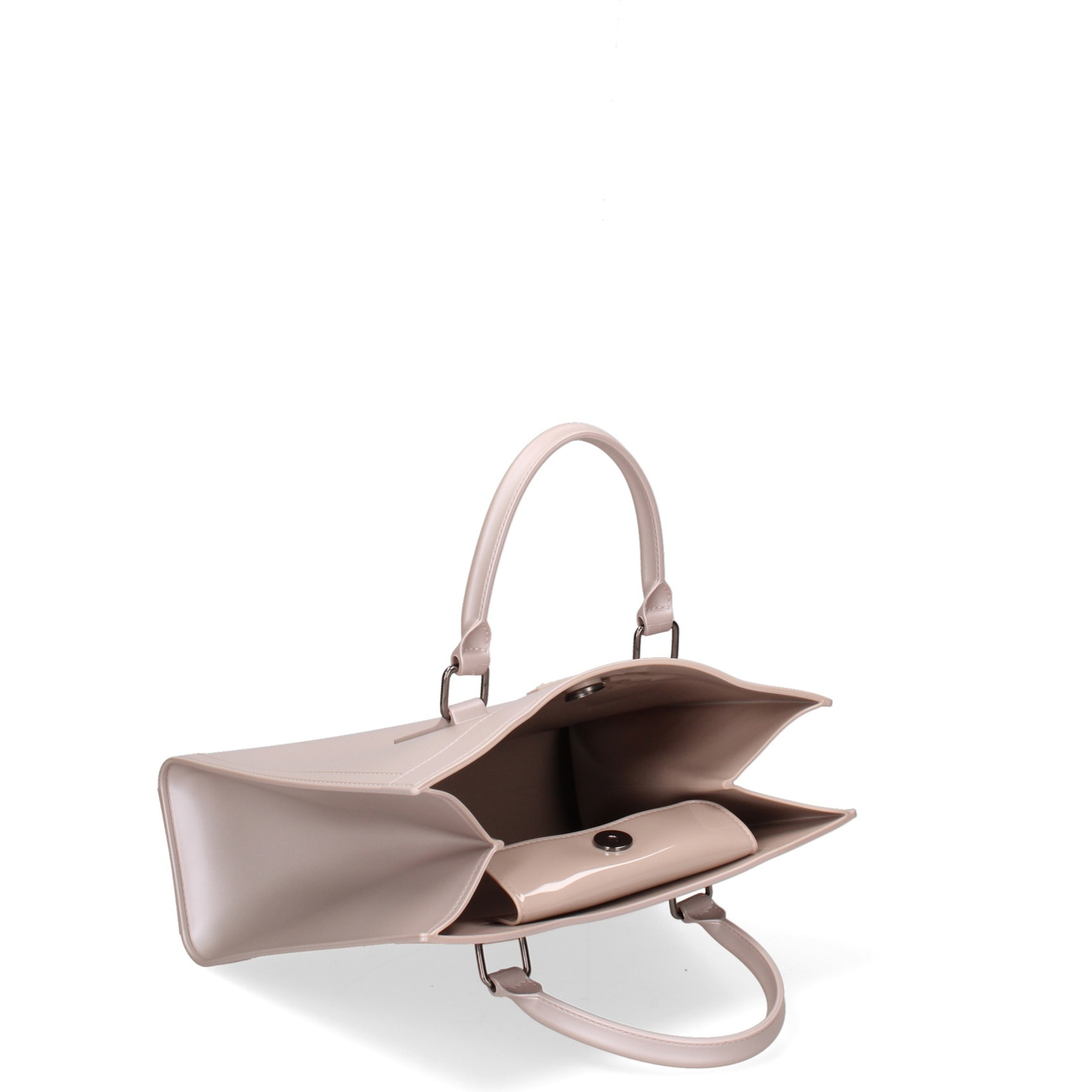 Borsa a mano da donna - Modello False - 100% Pvc - 22.5 x 27.0 x 10.5 cm