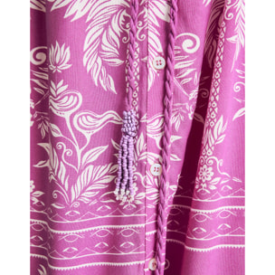 Vestido Midi Lila - Borton