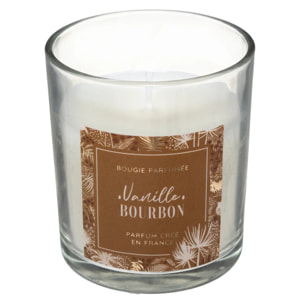 Bougie parfumée Loli 130g avec cloche verre vanille