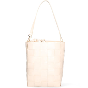 Borsa a spalla da donna - Modello Ivoire - Vera pelle - 27.0 x 34.0 x 14.0 cm