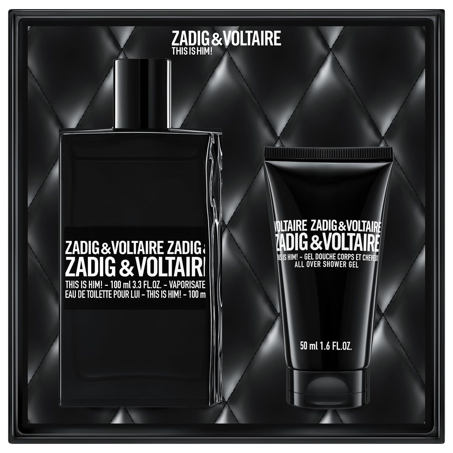 This is Him! - Coffret Eau de Toilette 100ml + Gel Douche Corps et Cheveux 50ml