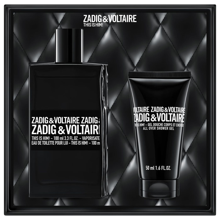 This is Him! - Coffret Eau de Toilette 100ml + Gel Douche Corps et Cheveux 50ml