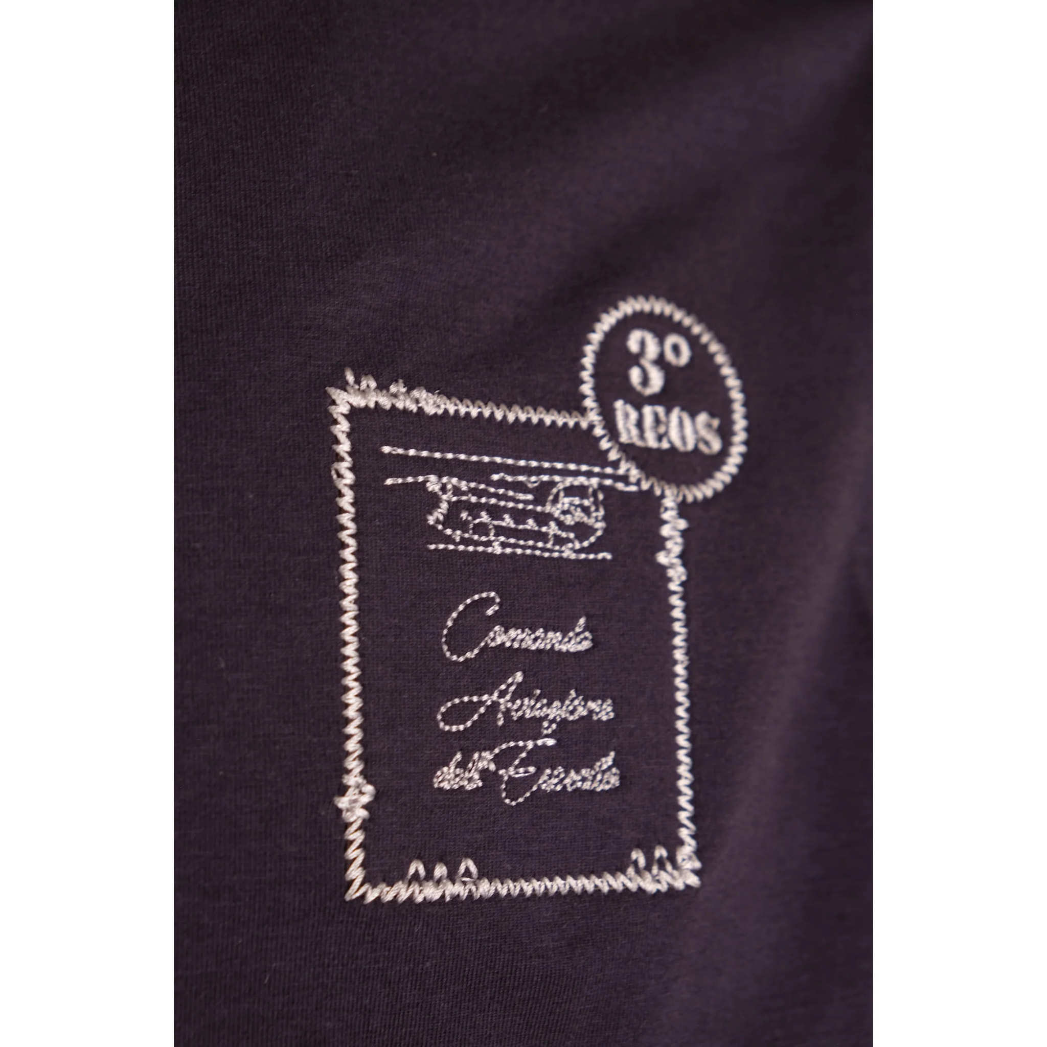 T-shirt Esercito a maniche corte blu uomo