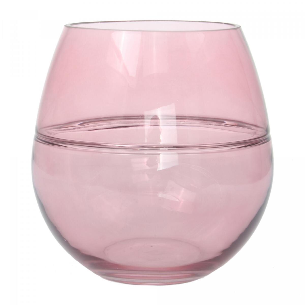 Vase soufflé à la bouche en verre DOHE