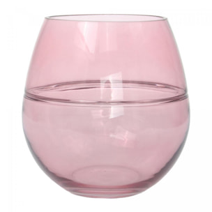 Vase soufflé à la bouche en verre DOHE