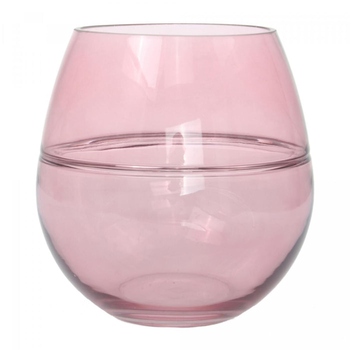 Vase soufflé à la bouche en verre DOHE