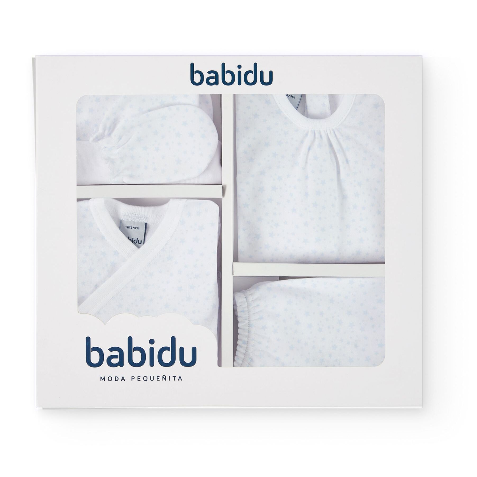 Pack Nacim. Multiestrellas Gris Talla 1