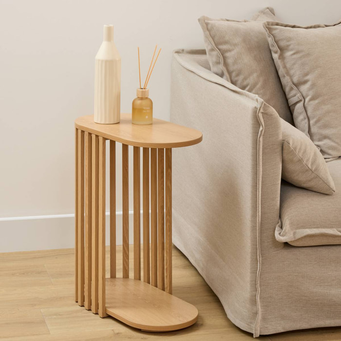 Bout de canapé Slat 49,5x26x56cm