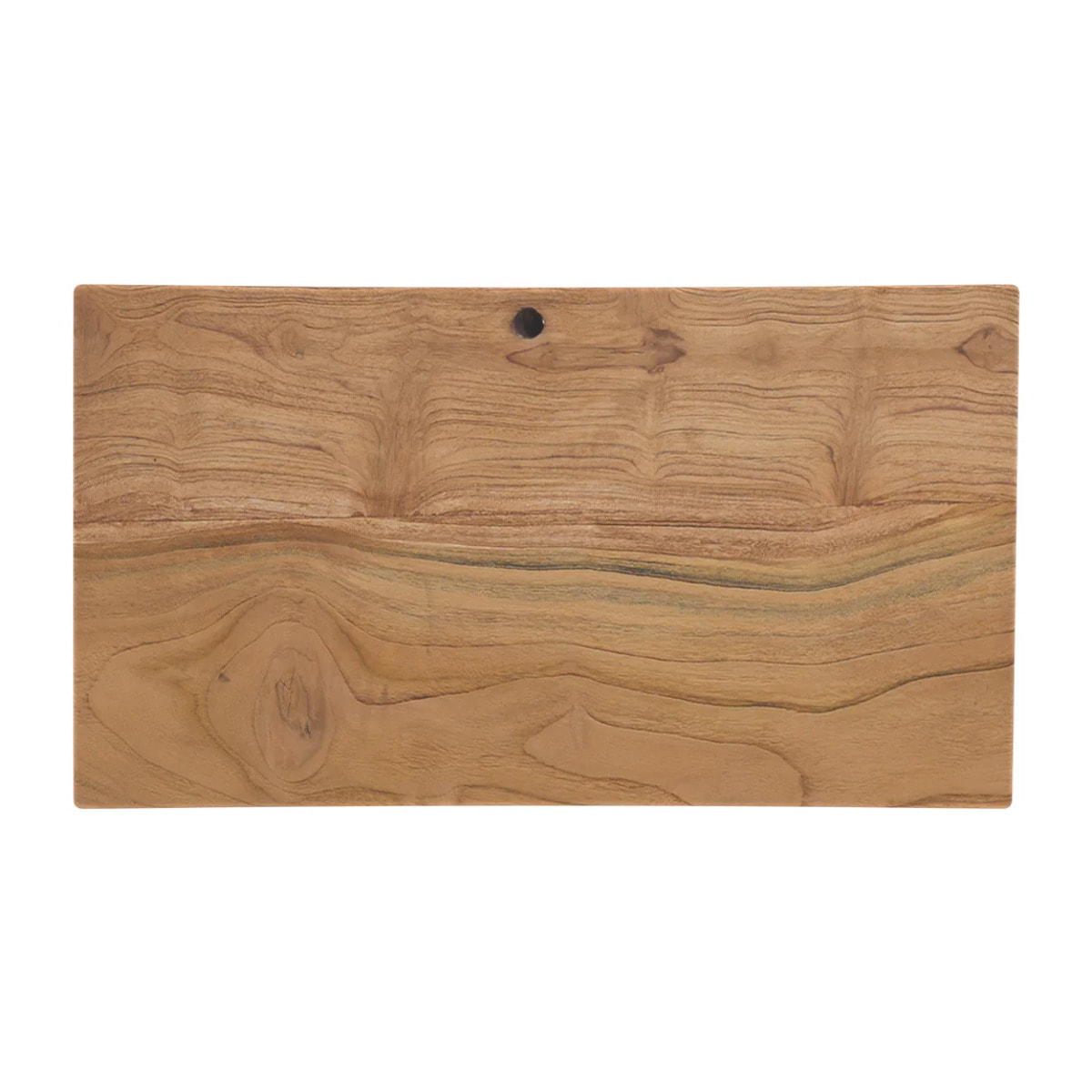 Tabouret en bois de teck recyclé - Eka