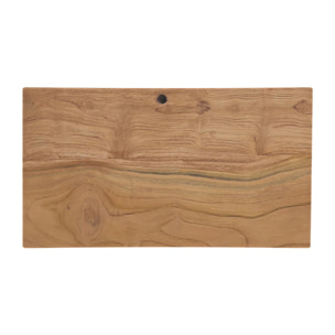 Tabouret en bois de teck recyclé - Eka