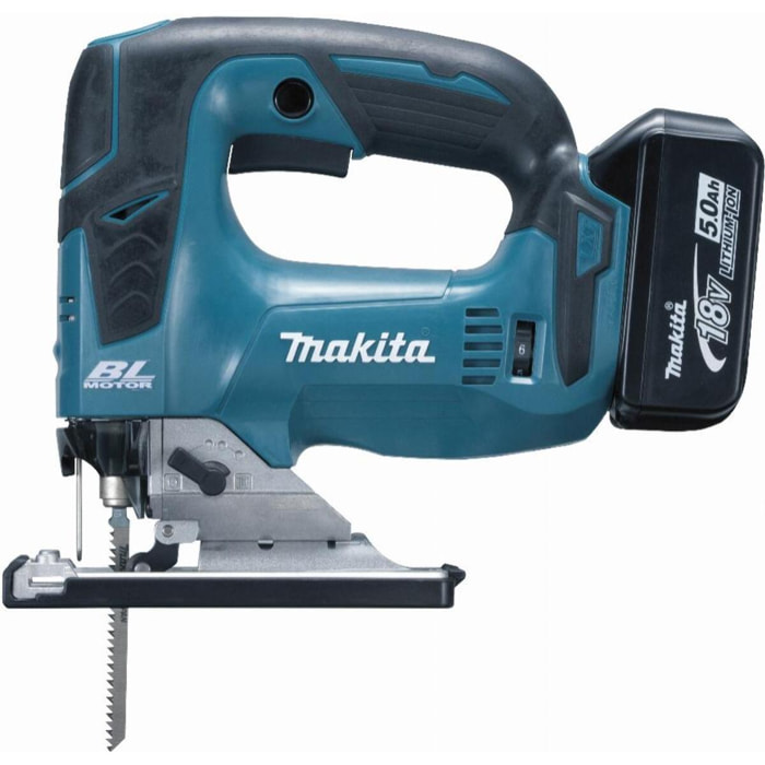 Sierra de calar 18 V Li-Ion 5 Ah MAKITA - 2 baterías, cargador, maletín - DJV182RTJ