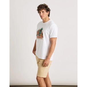 Camiseta Manga Corta Blanco - Kingfish