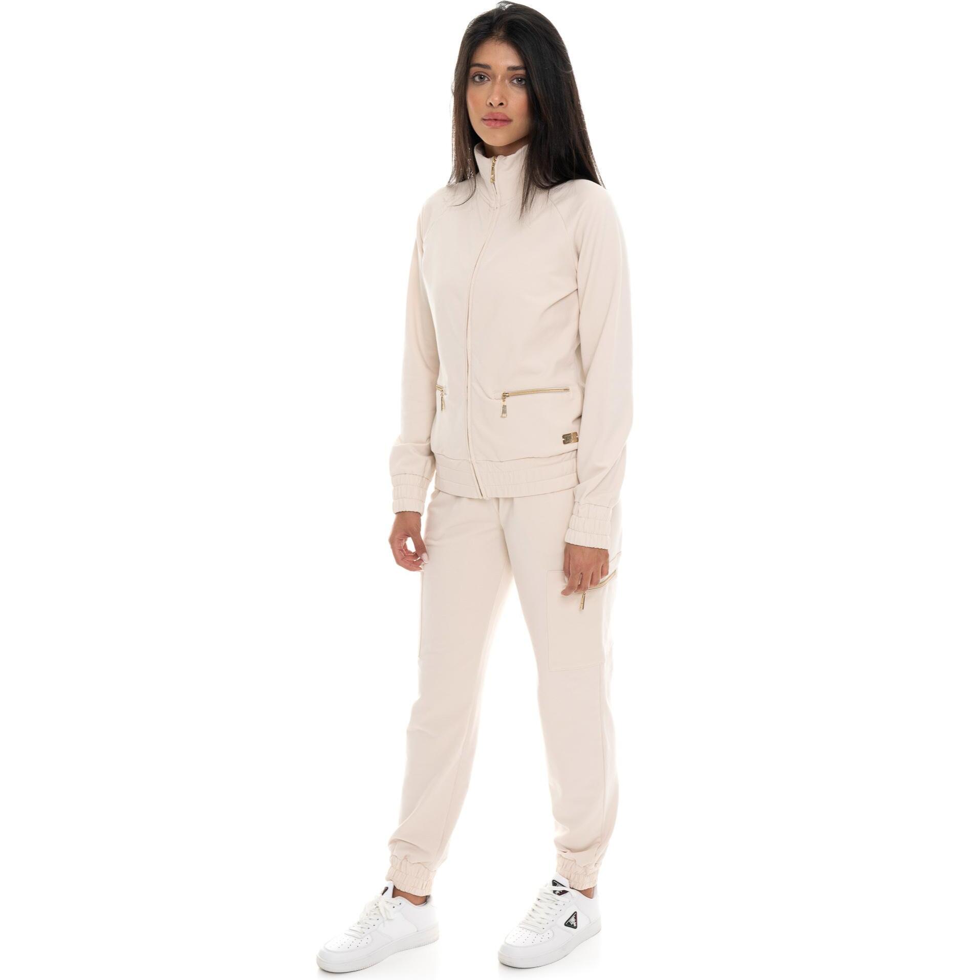 Tuta invernale donna cargo collo alto linea Chic Tones