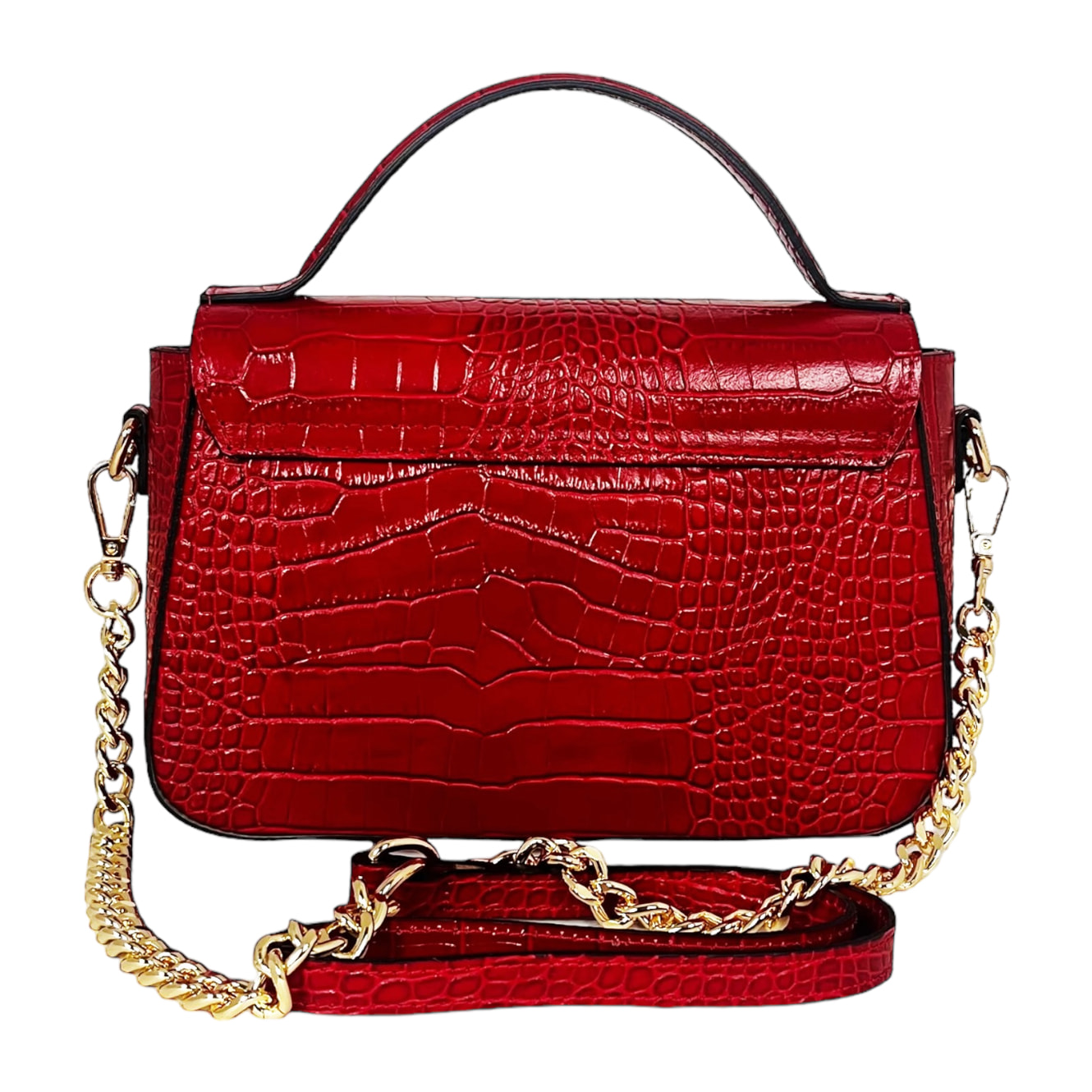 Bolso Cruzado Cheval Firenze Beatrice Rojo Oscuro