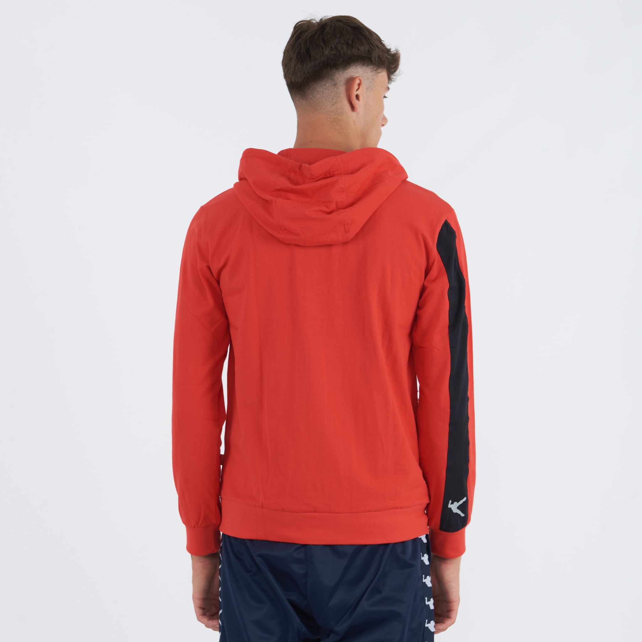 Felpa in jersey con zip e cappuccio Profeo