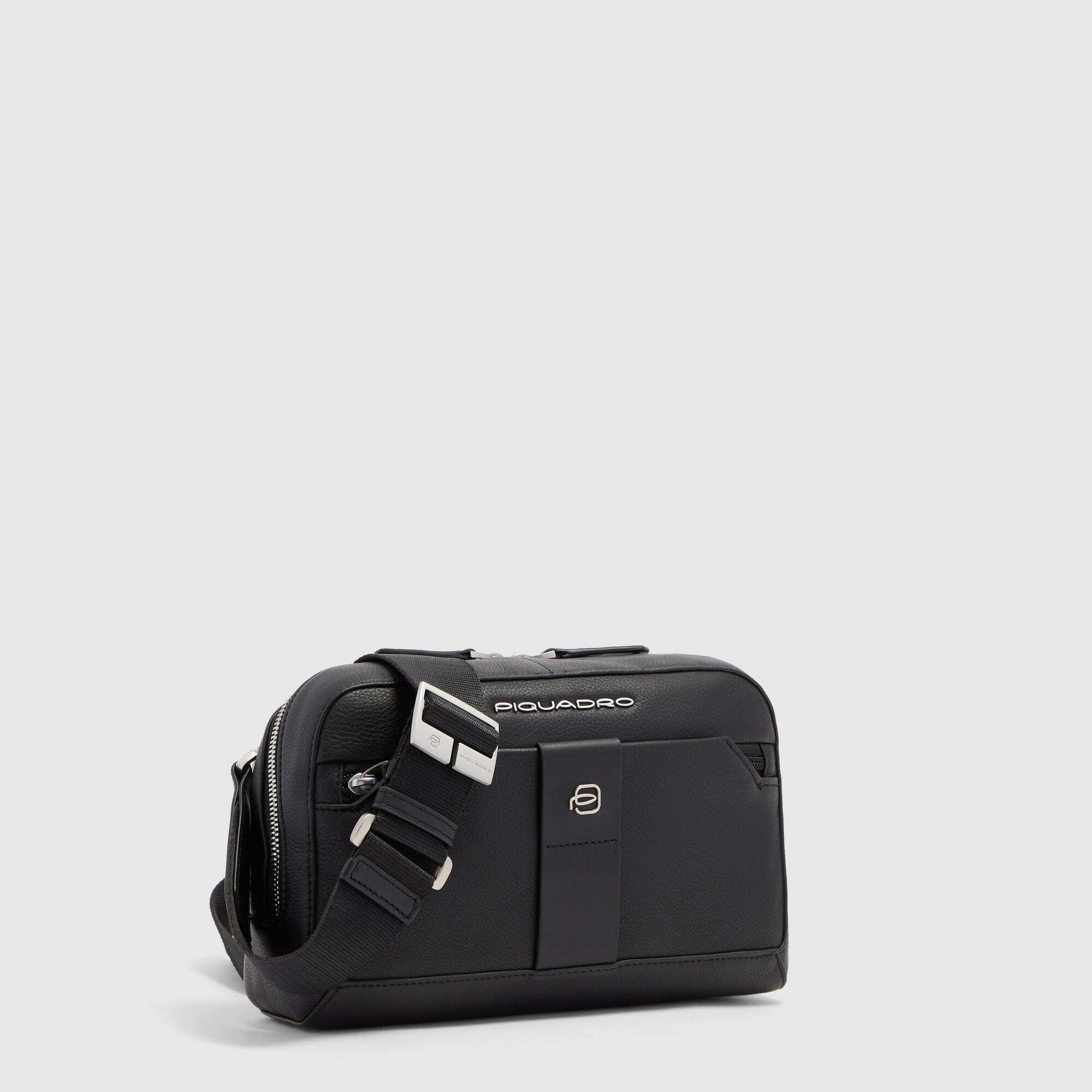 Piquadro Pochette uomo con tracolla rimovibile