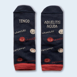 Mini Calcetines "Tengo abuelitis aguda"