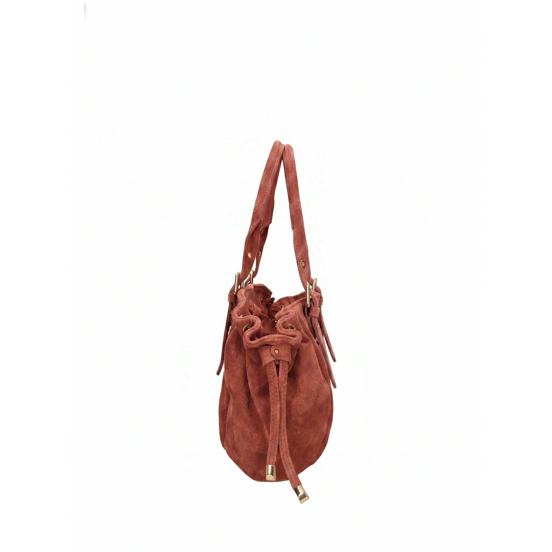 Borsa a mano da donna Made in Italy - Modello Lumena Lux - 100% pelle - 20.0 x 21.0 x 33.0 cm