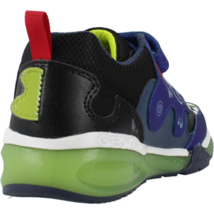 Zapatillas Niño de la marca GEOX  modelo J BAYONYC BOY AZUL