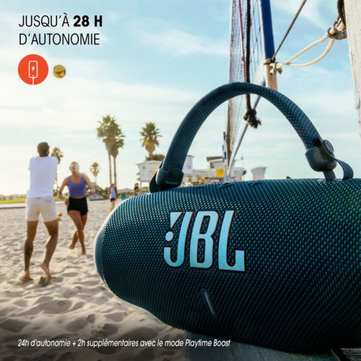Enceinte portable JBL Charge 6 Blanc