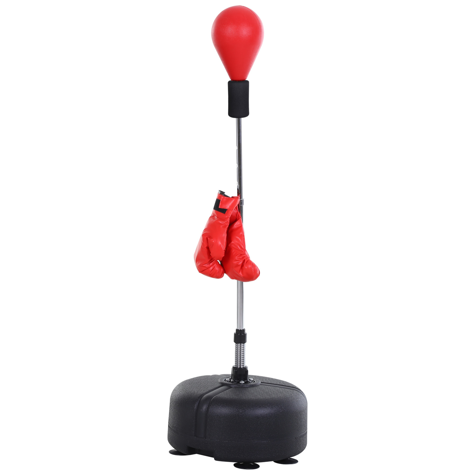 Pera de Boxeo con Soporte Acero PU PE ÃƒÂÂ¤48x136-154 cm Rojo