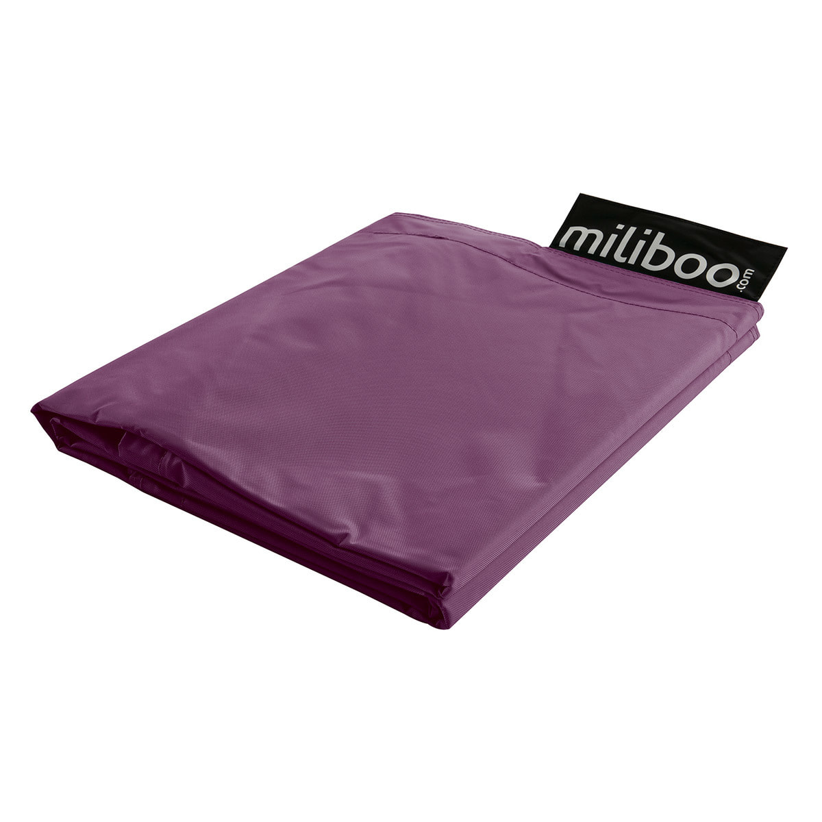 Housse de pouf géant prune BIG MILIBAG