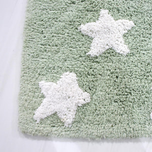 Tapis enfant fait à la main en coton BIO BAVA BIO