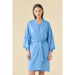 Vestaglia kimono donna estiva in cotone articolo essential. Noidinotte