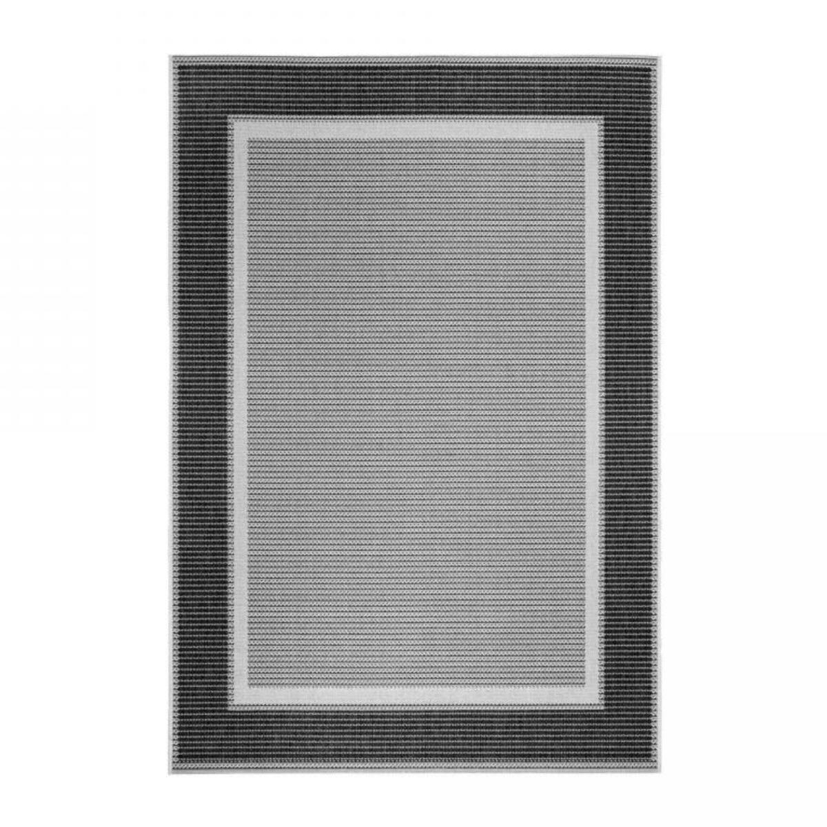 Tapis salon et chambre tissé motif simple RONI