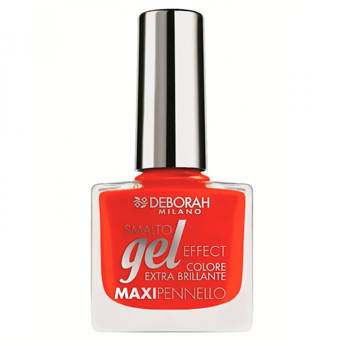 DEBORAH - Smalto Shine Tech Gel Effect - Donna - 8.5 ML - 09 Red Pusher