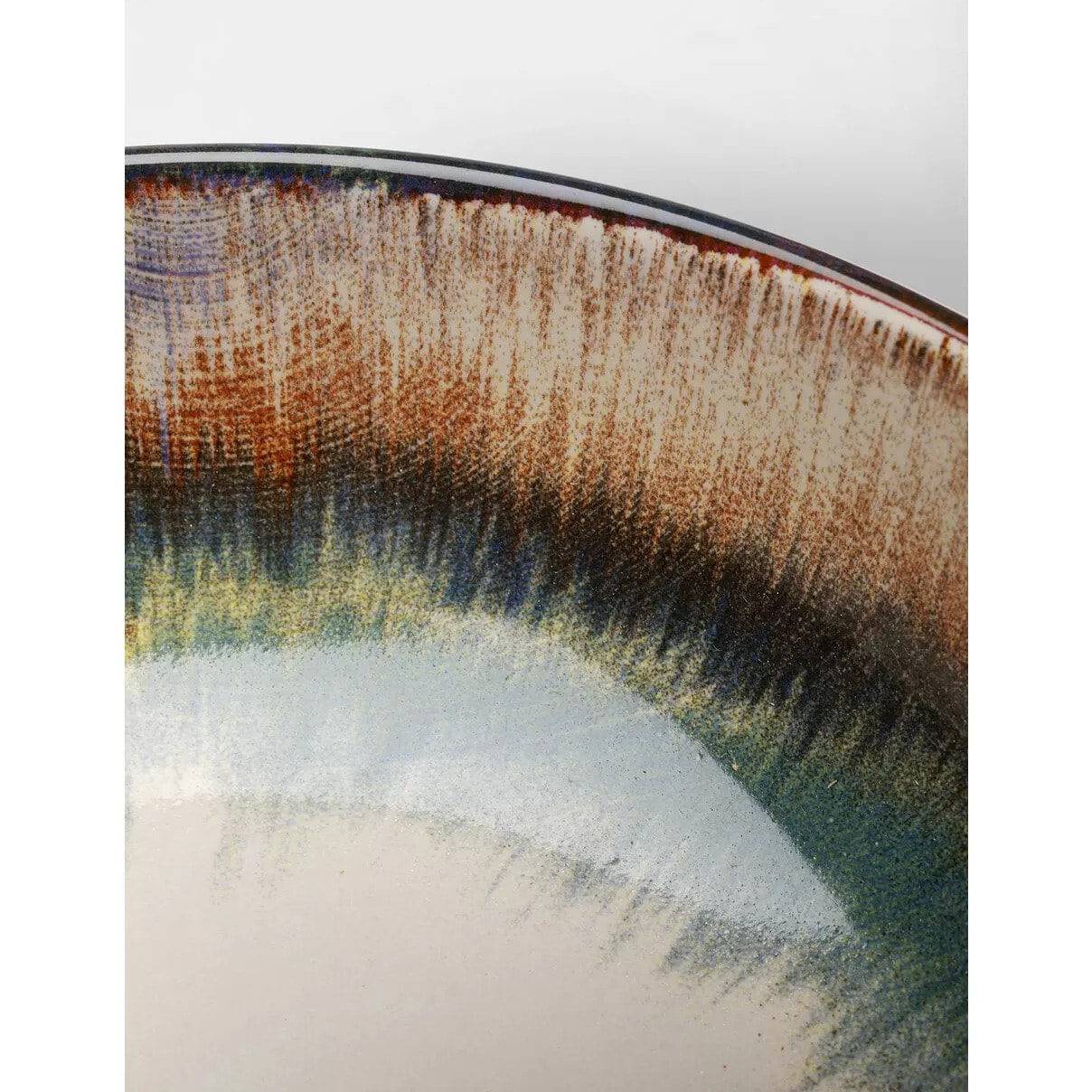 Bols Organic 18cm bleus set de 4 Kare Design