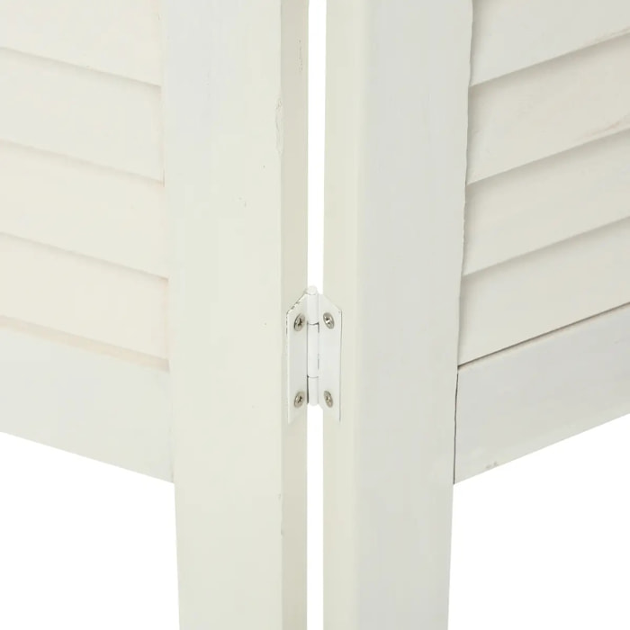 Paravent bois - beige H170 cm