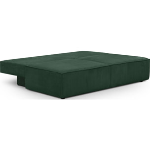 Canapé convertible 3 places en velours côtelé - MILLA