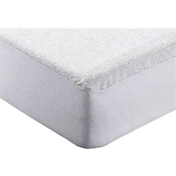 Protege Matelas 100% Bouclette Eponge Et Impermeable Blanc