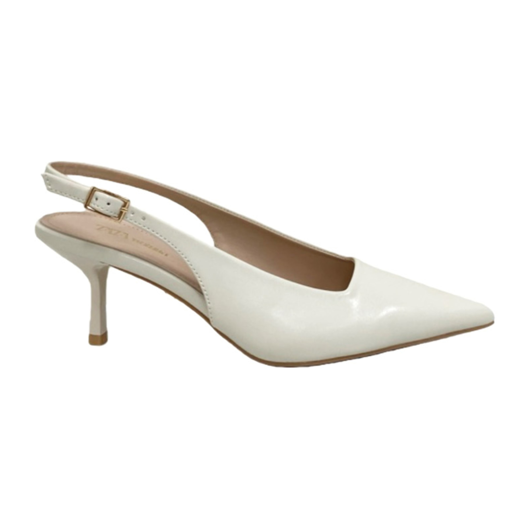Décolleté sling back Donna Tata Italia Beige